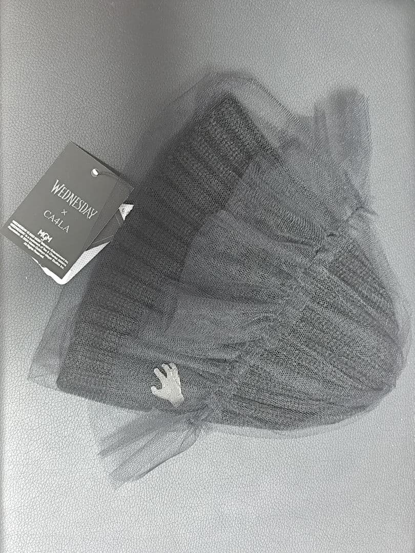 CA4LA WEDNESDAYコラボTULLE KNITチュールニット帽