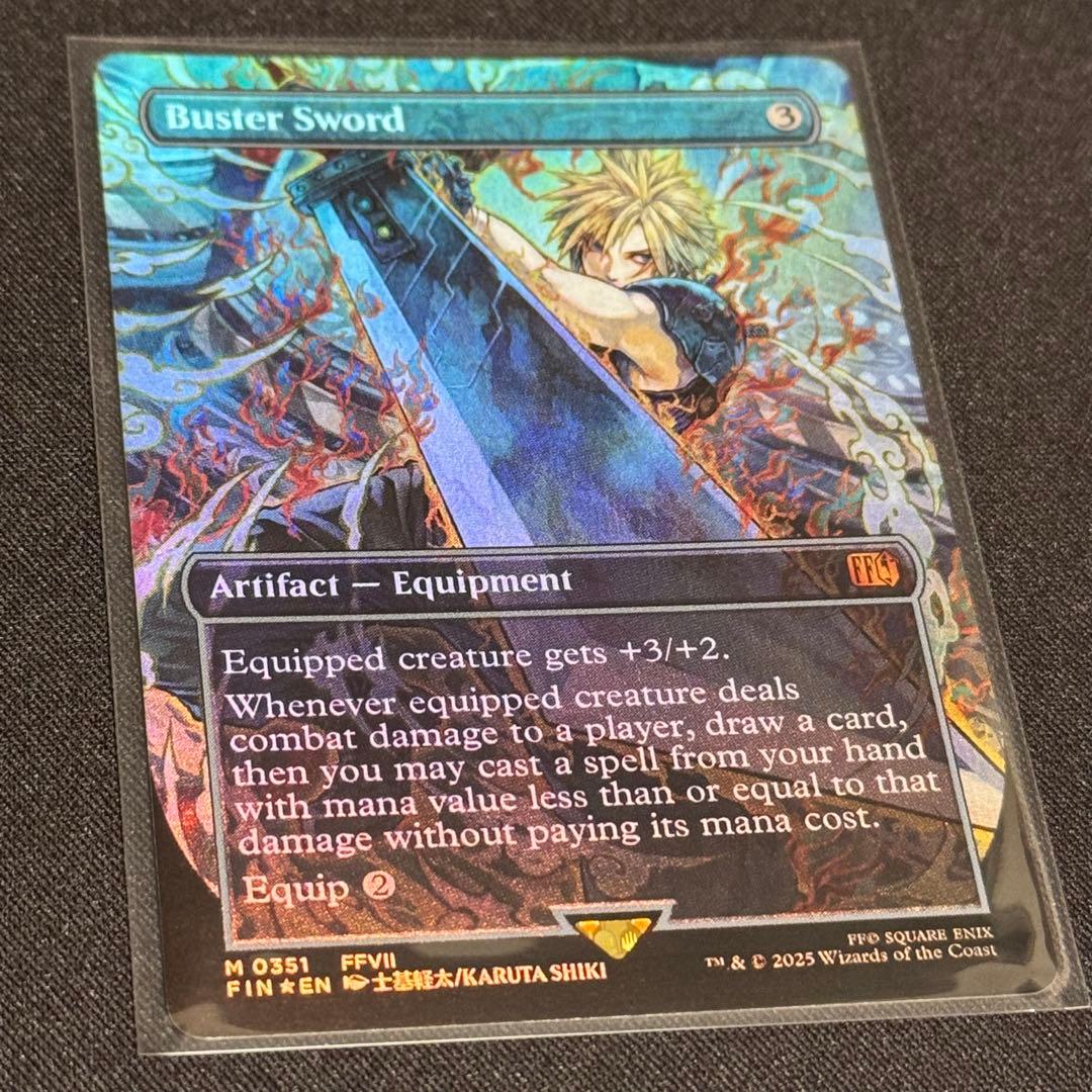バスターソード》英語版 Foil ボーダーレス - メルカリ