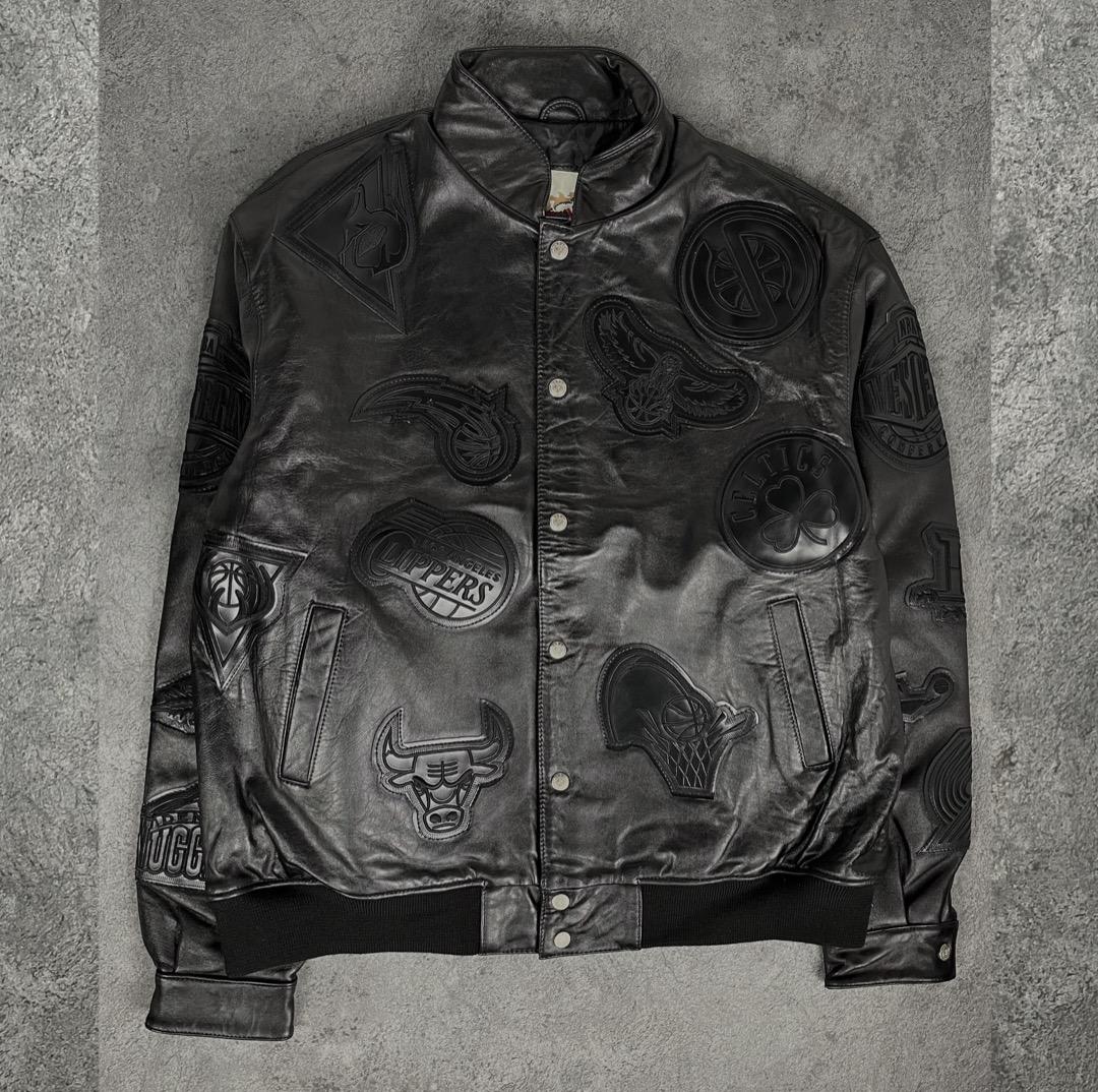 jeff Hamilton シカゴブルズ レザージャケット JEFF HAMILTON / JH