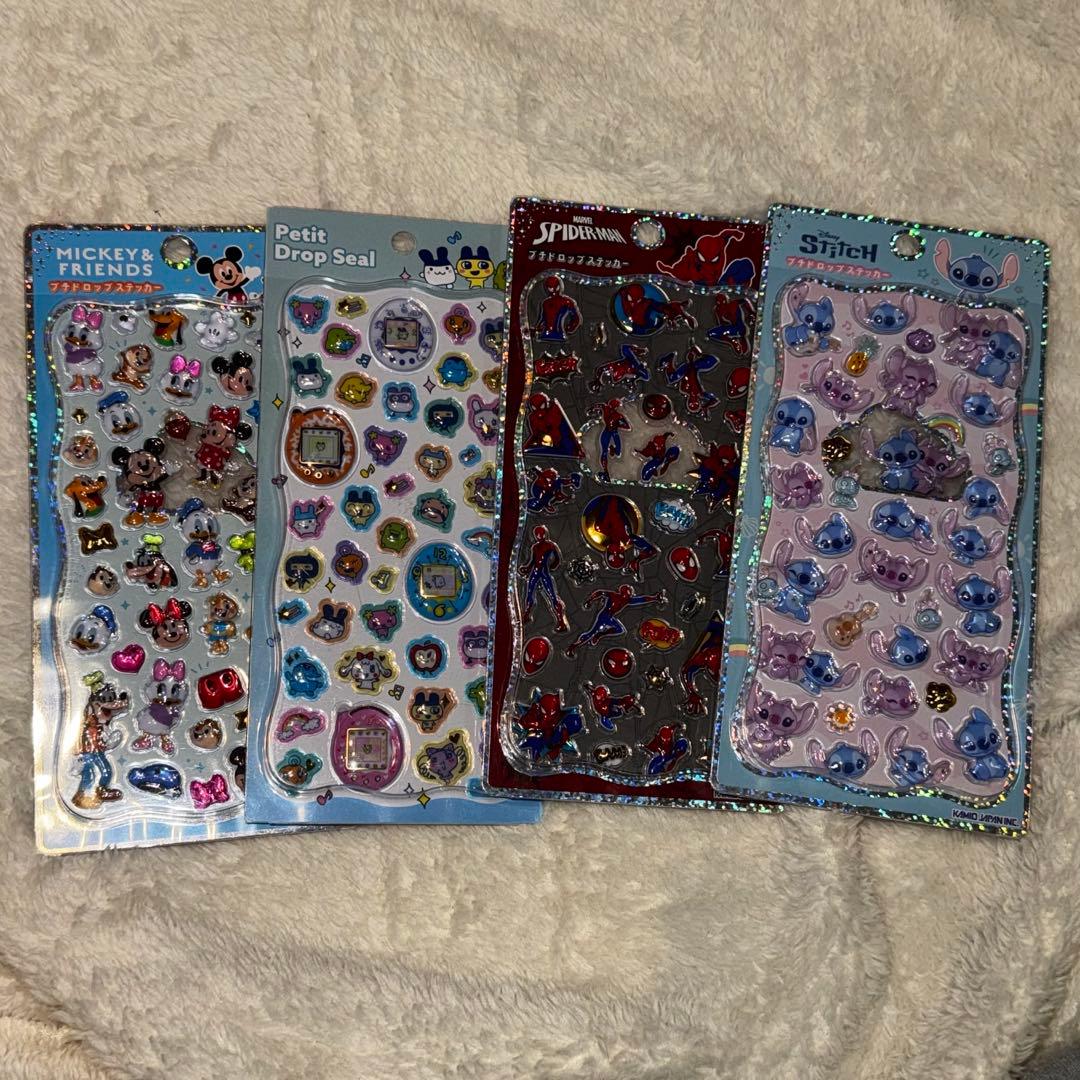 ボンボンドロップシールミニ、プチドロップステッカー