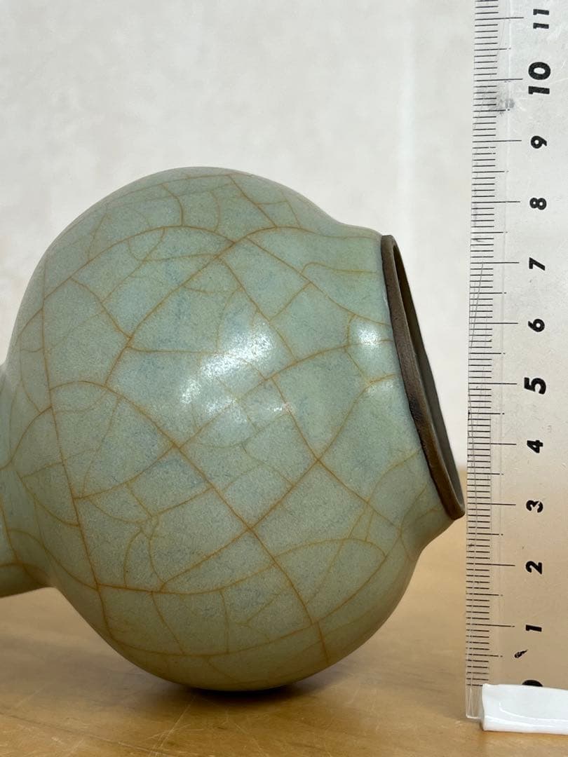 中国宗朝 南宋官窯瓶 唐物古美術 骨董珍品アンティーク コレクション江戸