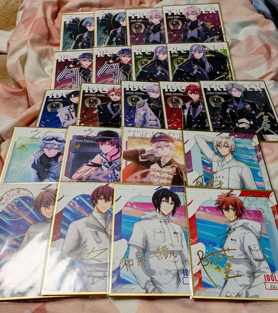 最終値下げ アイドリッシュセブン 缶バッジ＆色紙セット まとめ売り