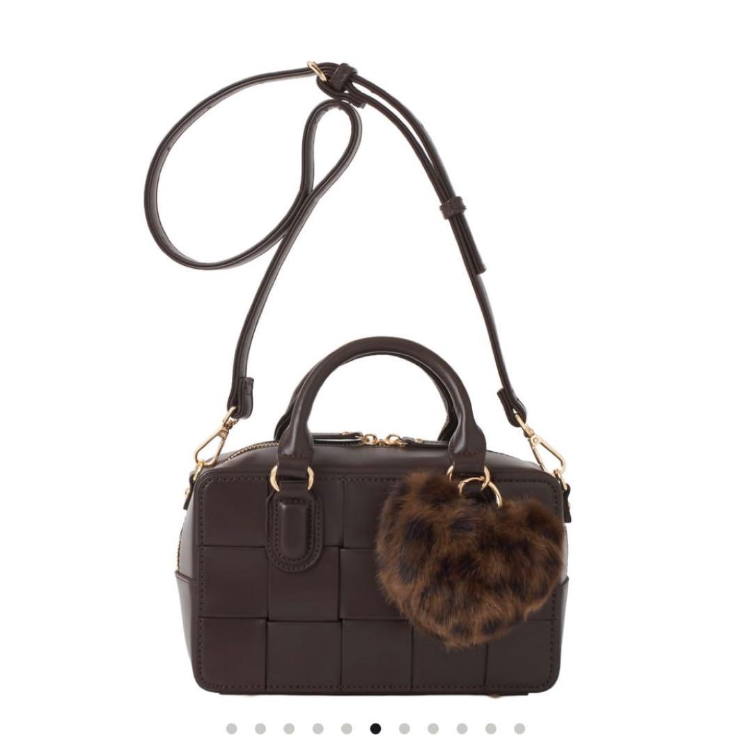 DIANA ワイドメッシュミニボストン