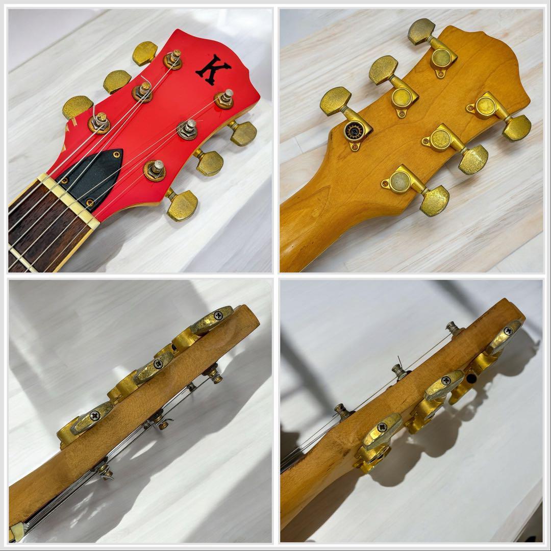 K.Garage MOCKING BIRD モッキンバード ピンク 弦交換済