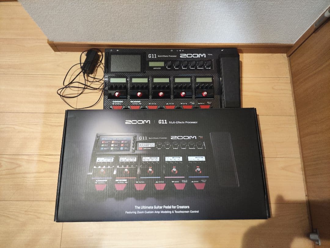 美品 ZOOM G11 購入明細書付き
