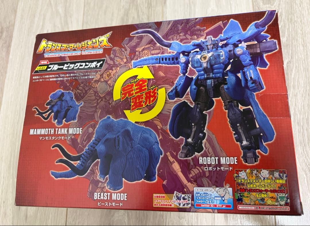 ブルービッグコンボイ ビーストウォーズ トランスフォーマー レジェンズ 最終値