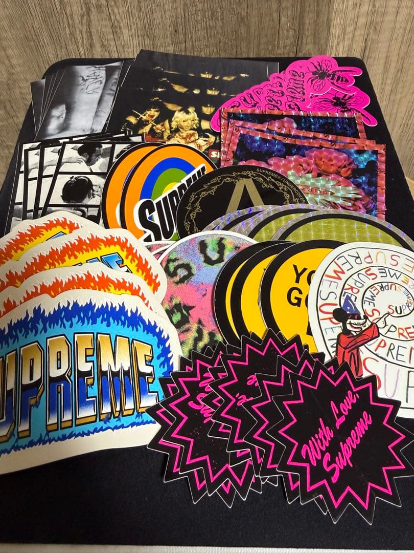 Supreme ステッカー ノベルティ セット