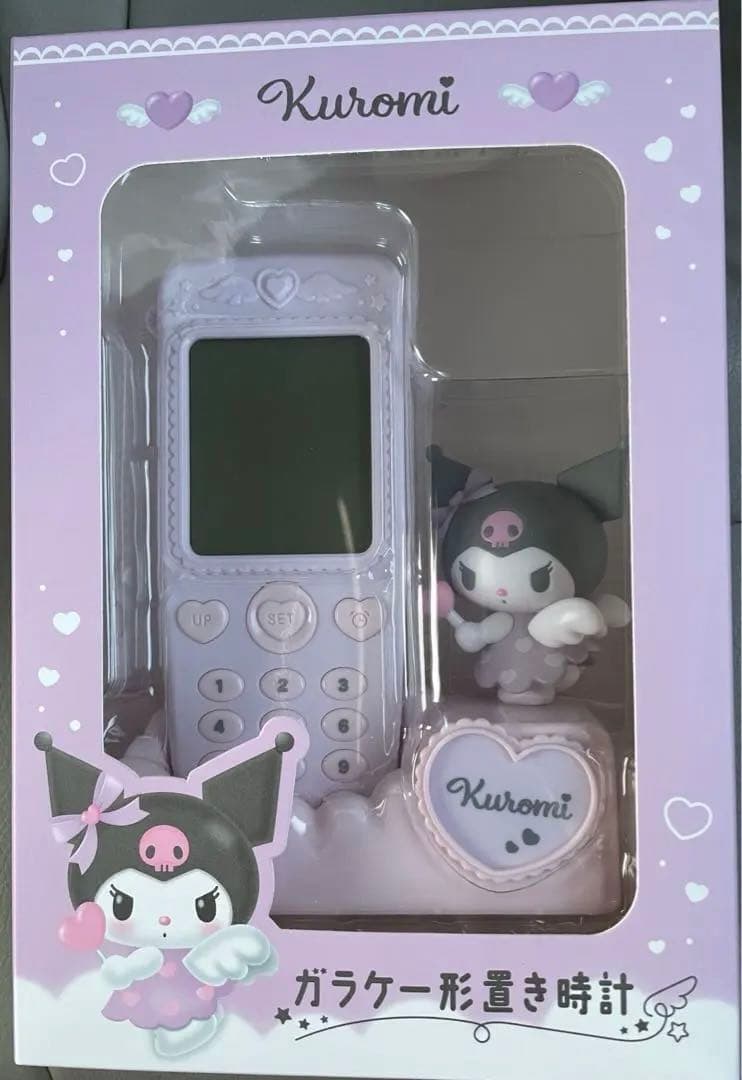 祐亜様専用 サンリオ ガラケー形置時計 クロミ - メルカリ