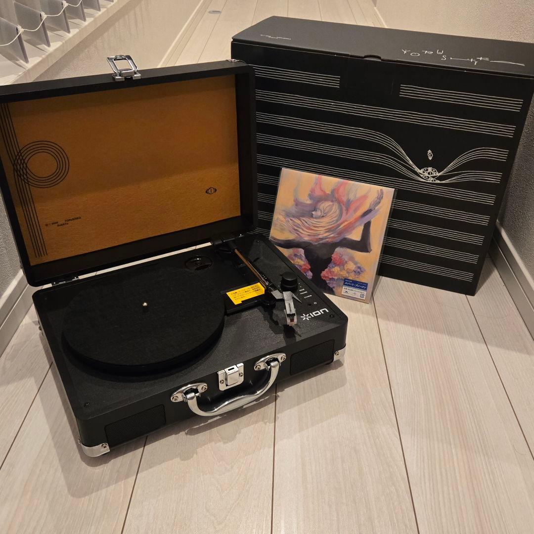 ブ*ン様 【セット】ヨルシカ レコードプレーヤー ＆ レコード - メルカリ