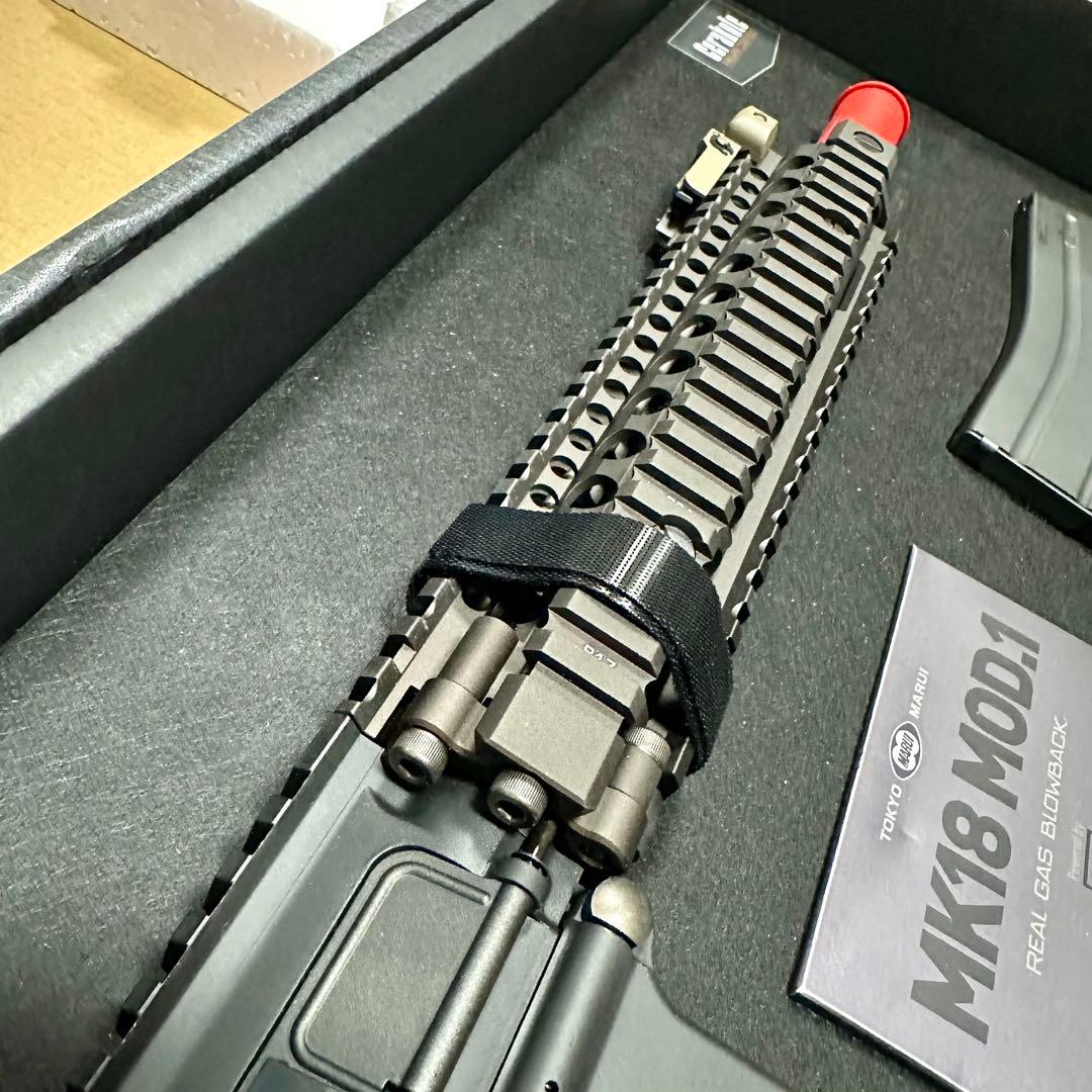 東京マルイ MK18 MOD.1 ガスブローバック 美品 マガジン3本付き