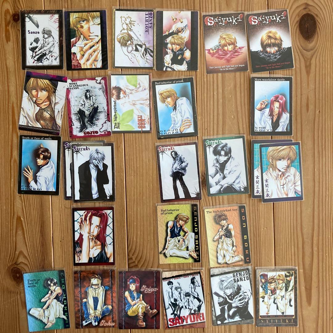 まとめ売り 峰倉かずや 最遊記 トレーディングカード ステッカー