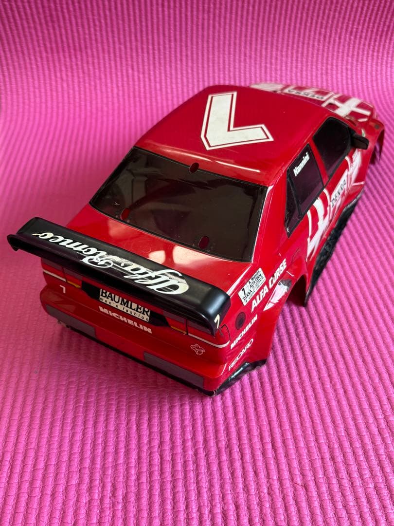 アルファロメオ　155 ラジコン　ボディのみ