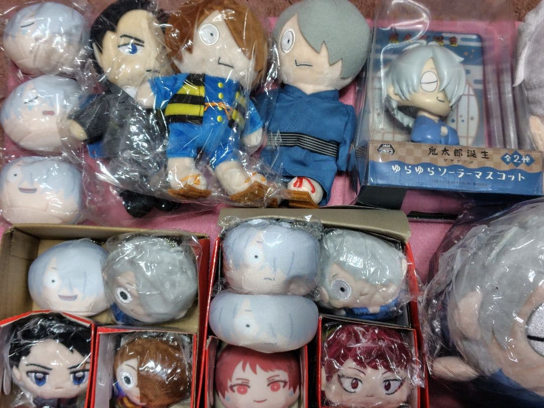 【新品未使用セット】ゲゲゲの謎 鬼太郎の父 ぬいぐるみゆらゆらソーラー ゲゲ郎