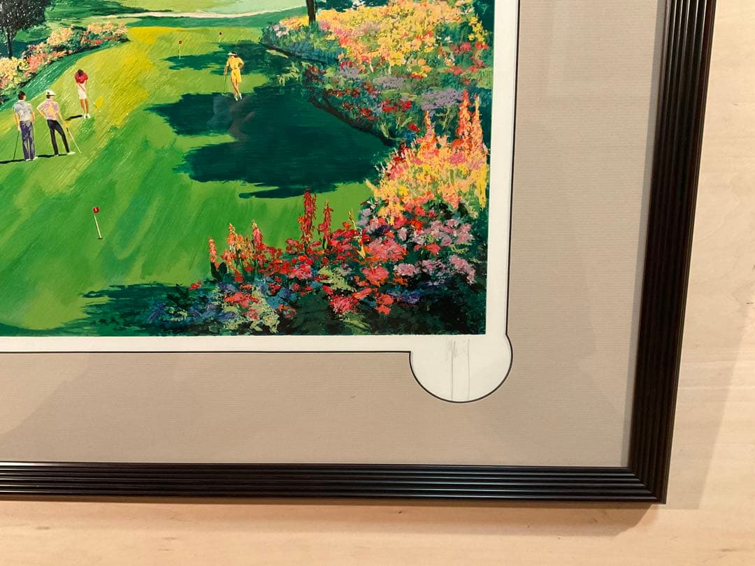 マークキング「パッティング」シルクスクリーン直筆サイン