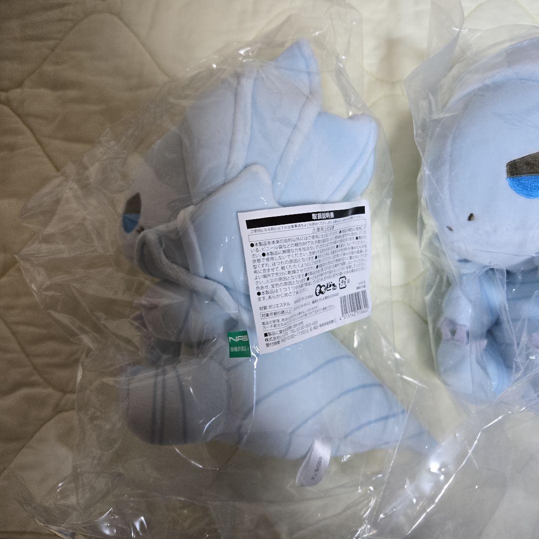 遊戯王 もちどる Loppi限定 青眼の白龍 もちどる ぬいぐるみ 3体セット