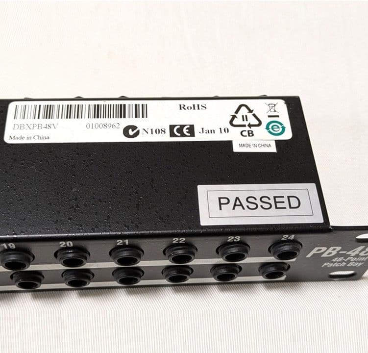 dbx PB48 パッチベイ