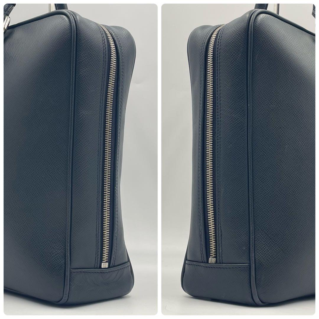 【極上/美品】SERAPIAN ブリーフケース ビジネスバック 大容量 A4可