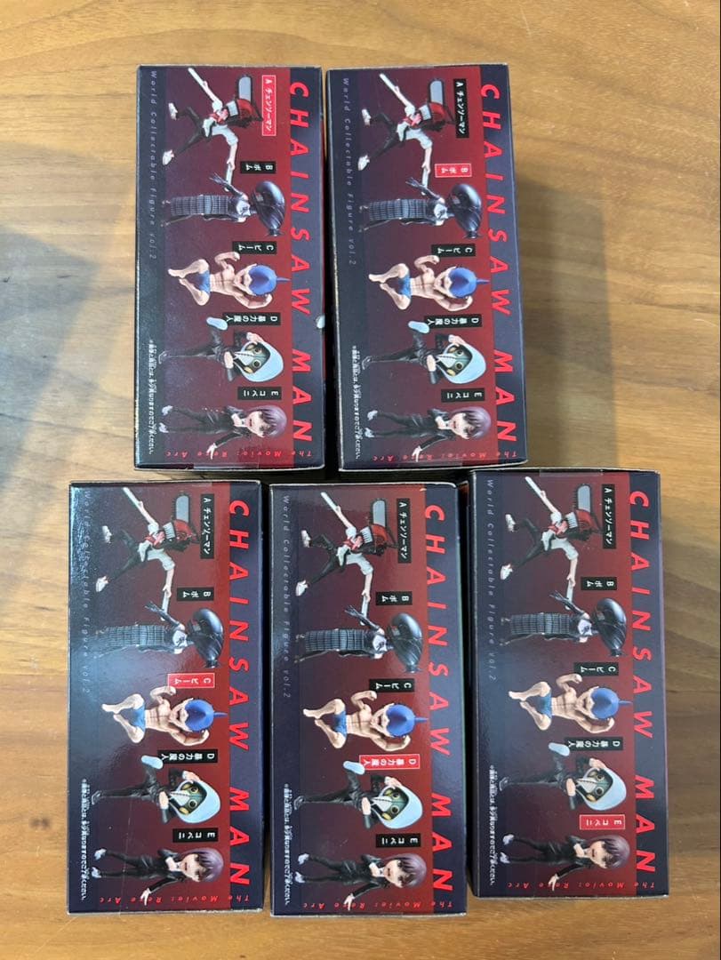 チェンソーマン ワーコレ　フィギュア 5体セット