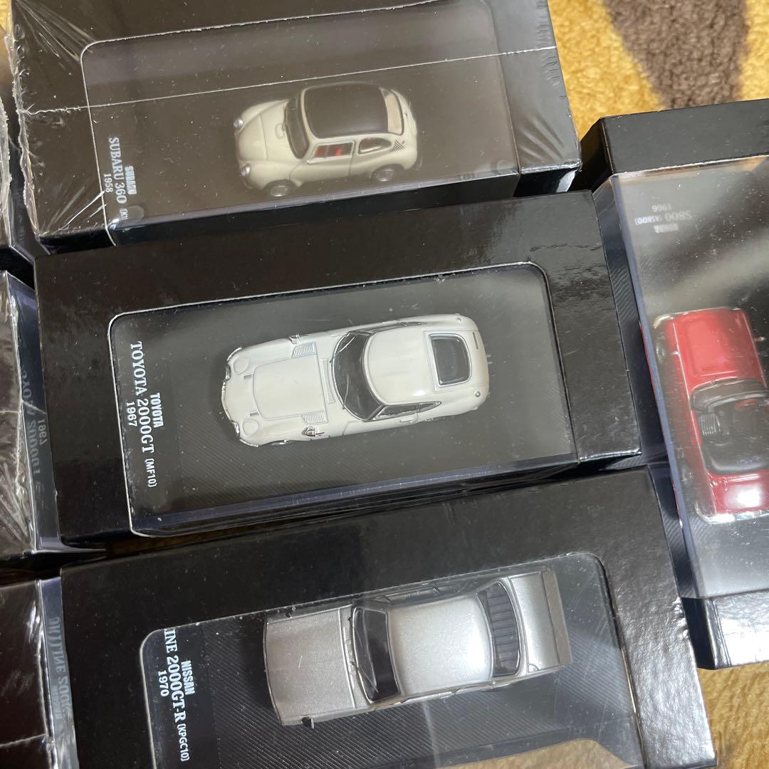 デアゴスティーニ　Legendary Japanese Cars ミニカー10台