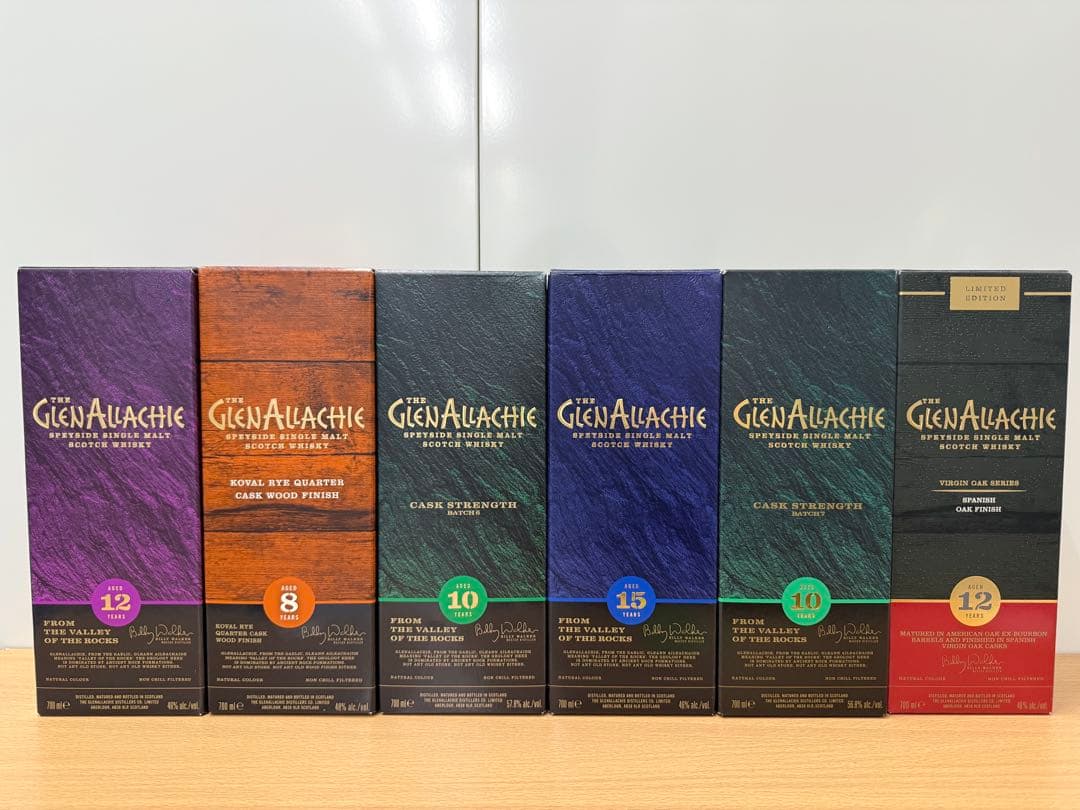 激安！グレンアラヒー6本セット 15年　10年バッチ6 バッチ7 12年　8年 武蔵屋通販 | グレンアラヒー