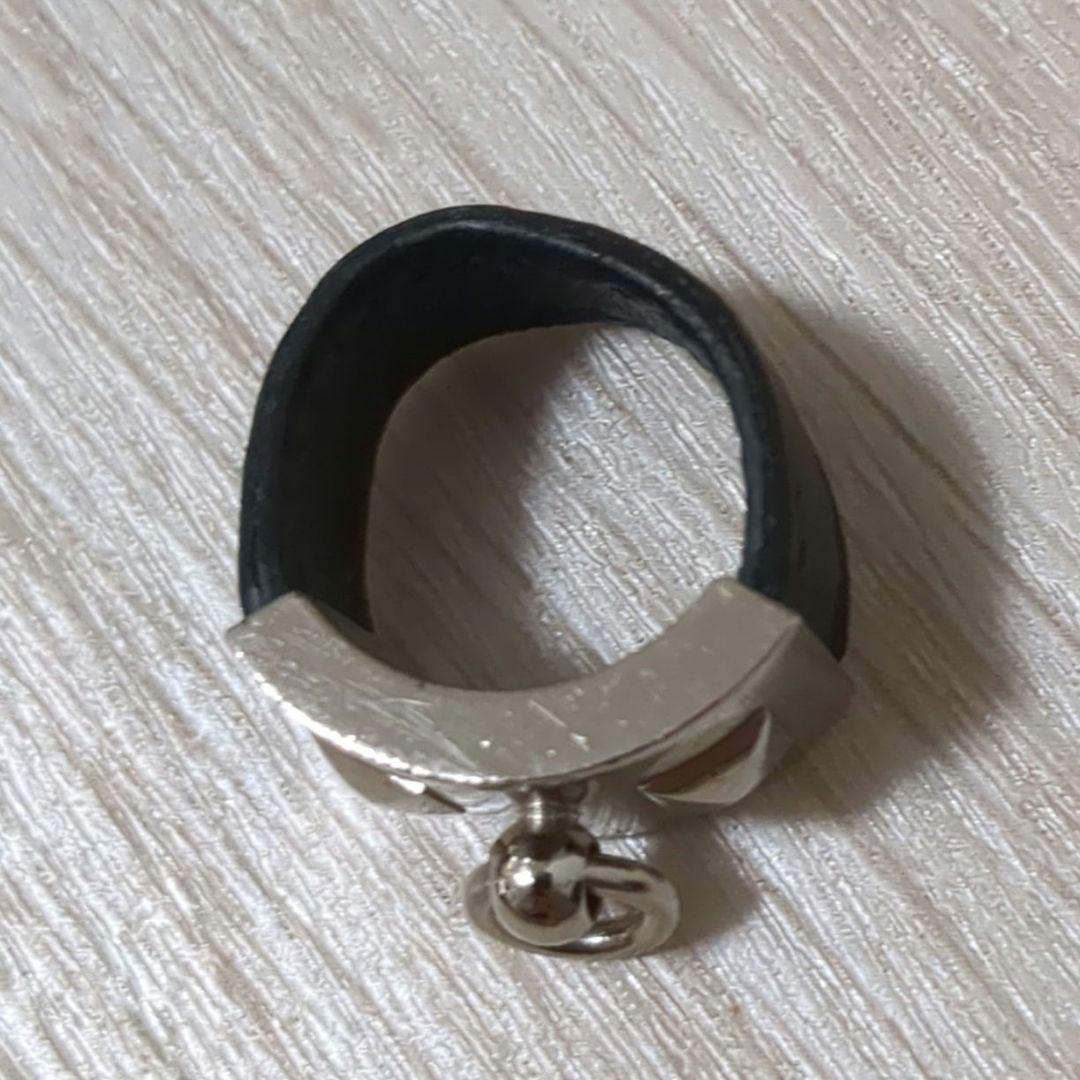 エルメス HERMES リング・指輪 コリエドシアン レザー/メタル