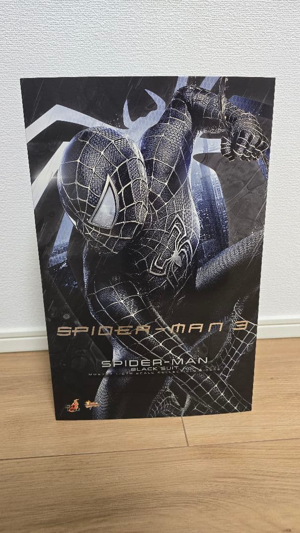 ホットトイズ　スパイダーマン3　スパイダーマン　ブラックスーツ ムービー・マスターピース】『スパイダーマン3』1／6スケール