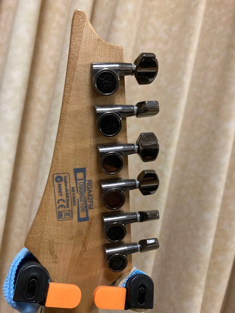 Ibanez RGA42FM アイバニーズ アクティブPUフレット擦り合わせ済み