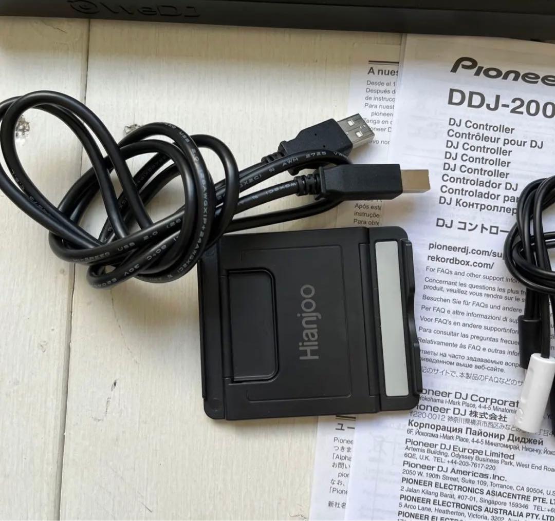 Pioneer DJ 注文 DDJ-200 付属品あり 美品】 Pioneer DJ DDJ-200