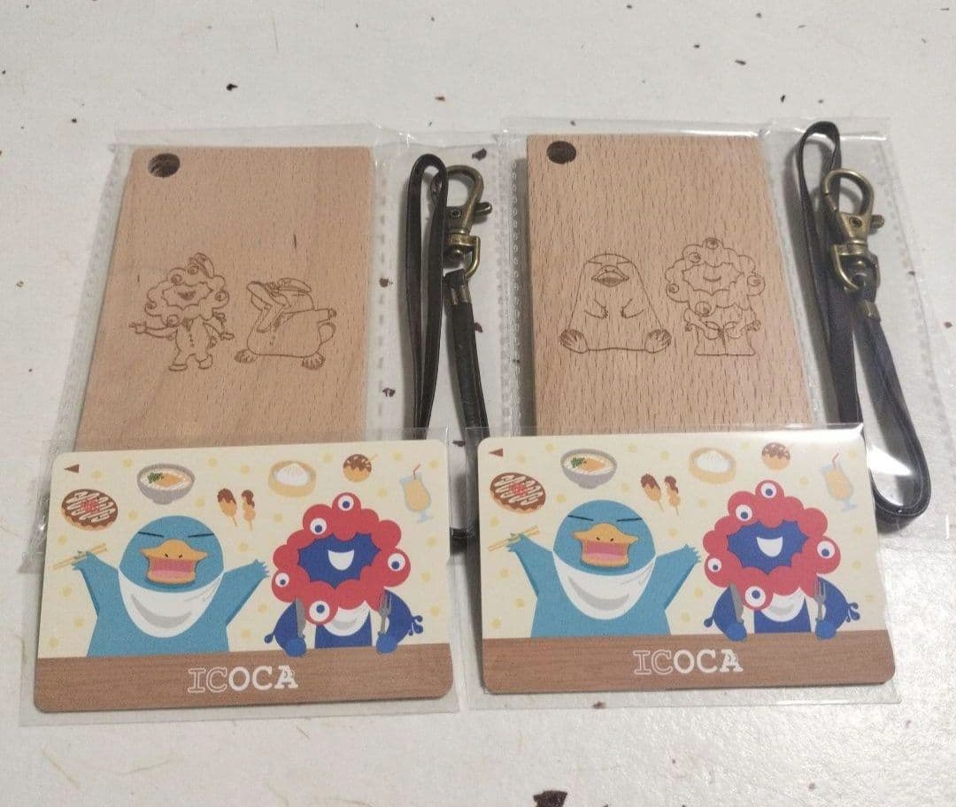 大阪関西万博 JR西日本コラボ 木製パスケース 万博 ICOCA イコカ