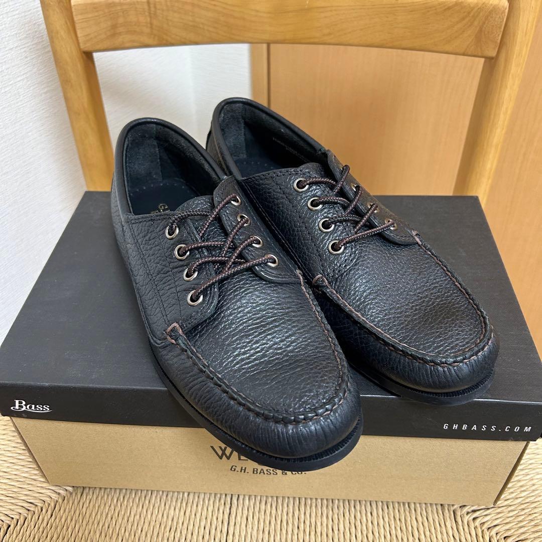 ＜G.H.BASS for District＞ ブラック キャンプモック