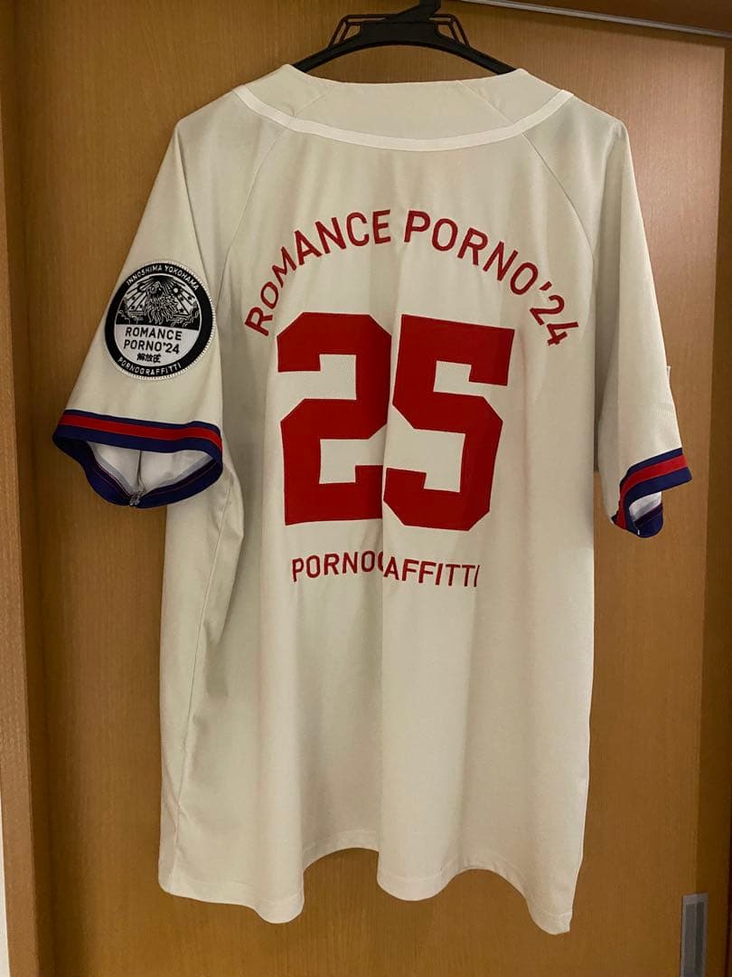 ポルノグラフィティ ベースボールシャツ（Lサイズ