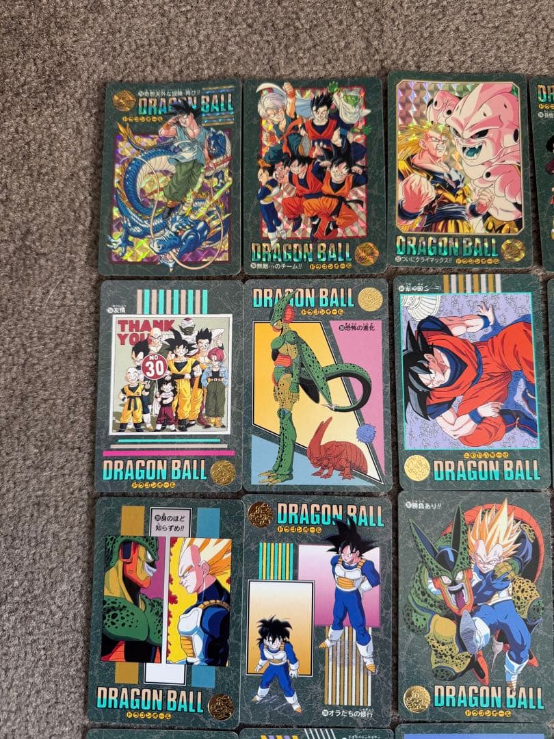ドラゴンボール カードダス ビジュアルアドベンチャー95EX 42種 フルコンプ