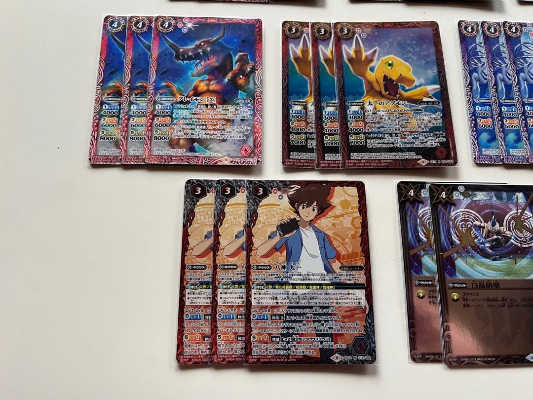 赤紫デジモン アグモン ガブモン オメガモン デッキ