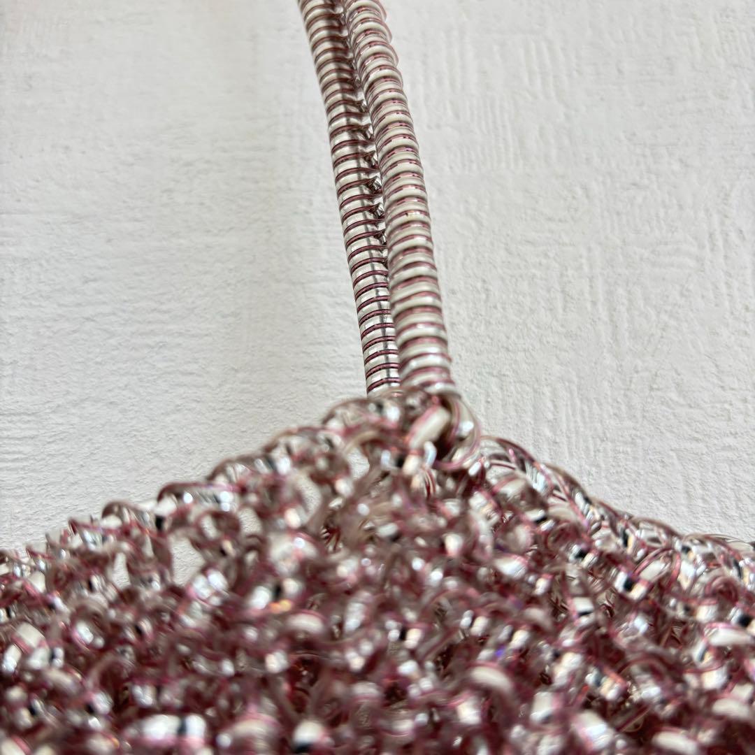 ANTEPRIMA ハローキティー コラボ ワイヤートートバッグ　ラインストーン