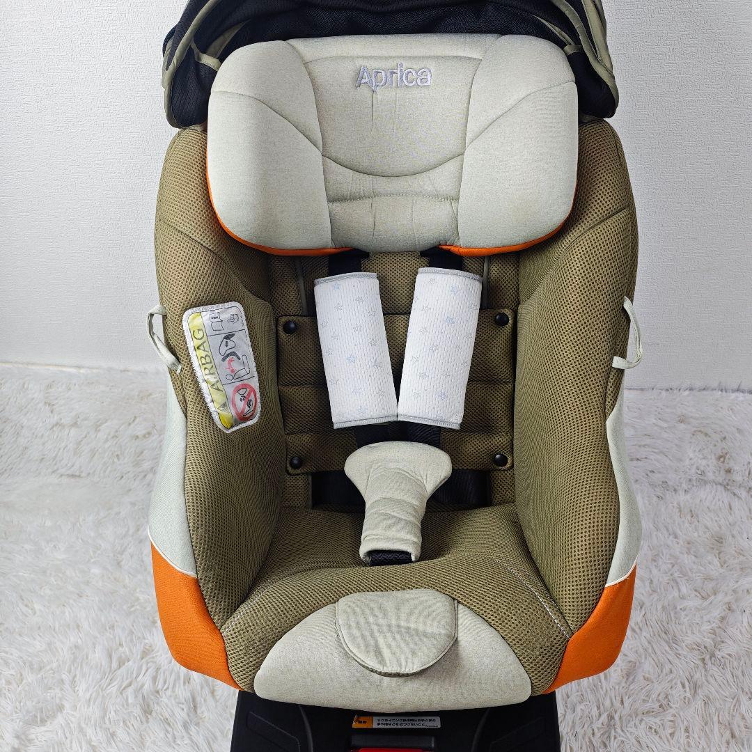【人気】Aprica クルリラ ISOFIX 回転式チャイルドシート 新生児～