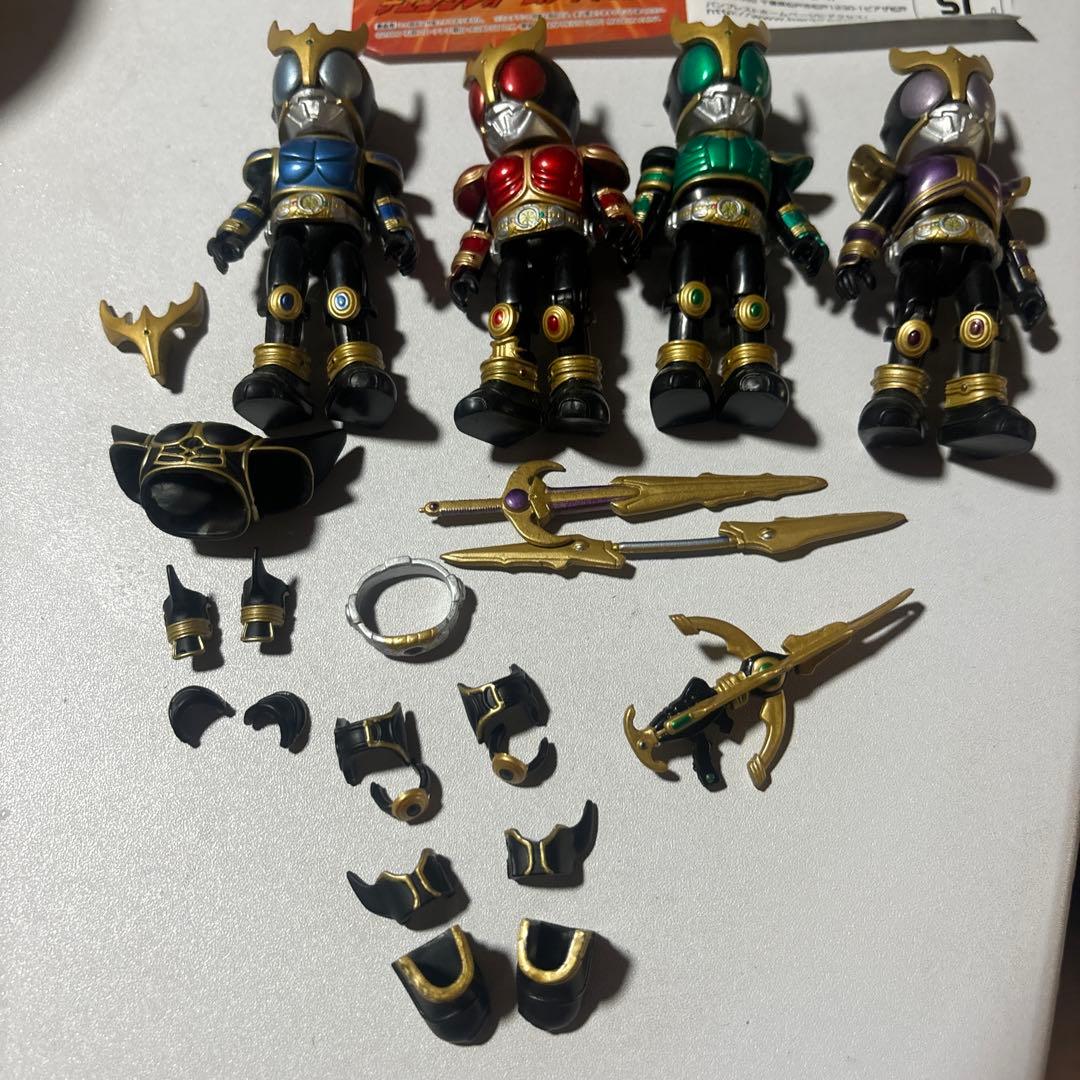 仮面ライダークウガ チェンジフォームフィギュア全4種 仮面ライダー