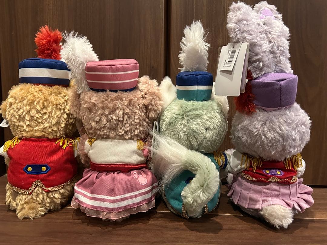 【新品】ダッフィー&フレンズ　ハッピーマーチングファン　ぬいぐるみ　ディズニー