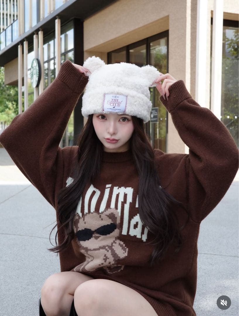 ダーリッチ テディベアハット IVO