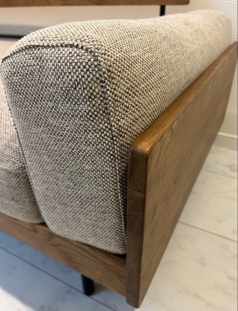 unicoウニコ TREL(トレル)カバーリングソファ 2.5人掛け+オットマン