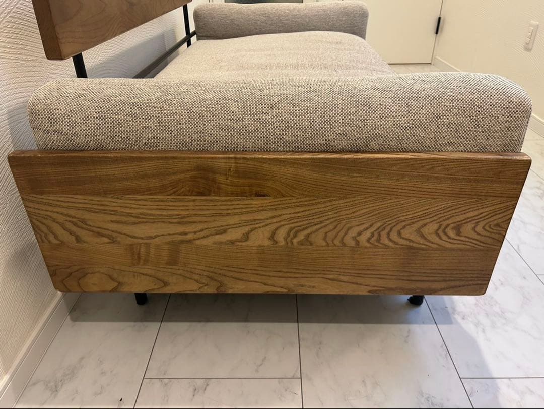 unicoウニコ TREL(トレル)カバーリングソファ 2.5人掛け+オットマン