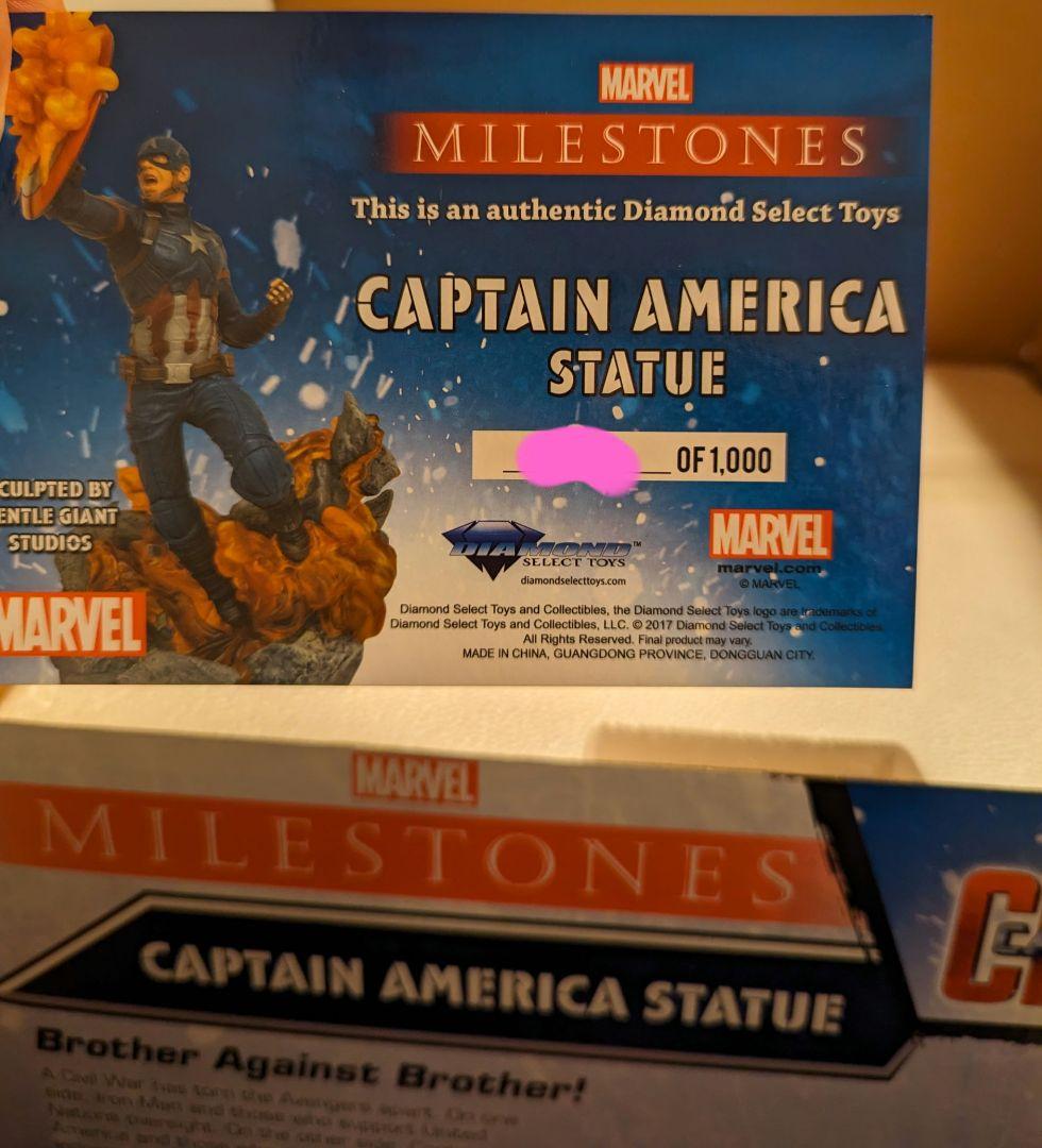 新品未使用・限定品】キャプテンアメリカ ダイヤモンドセレクト