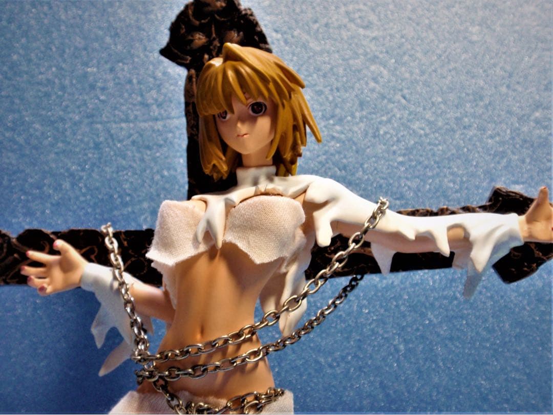 月姫 アルクェイド ～戦闘Ver～ フィギュア ガレージキット塗装完成品