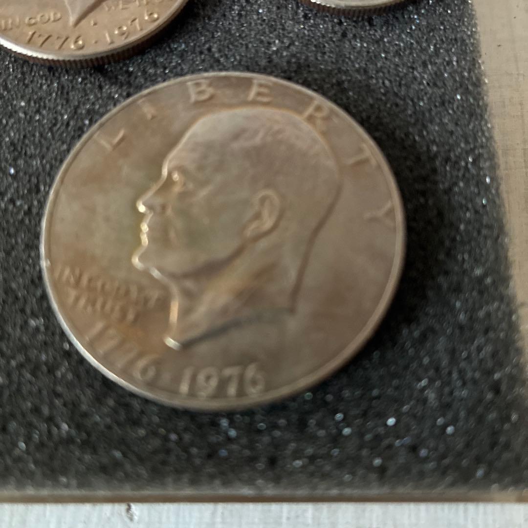 1976年記念硬貨セット アイゼンハワー 1ドル硬貨 アメリカ独立200周年