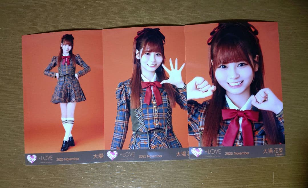 イコラブ 生写真 大場花菜ちゃん ラブソングに襲われる 歌唱衣装②