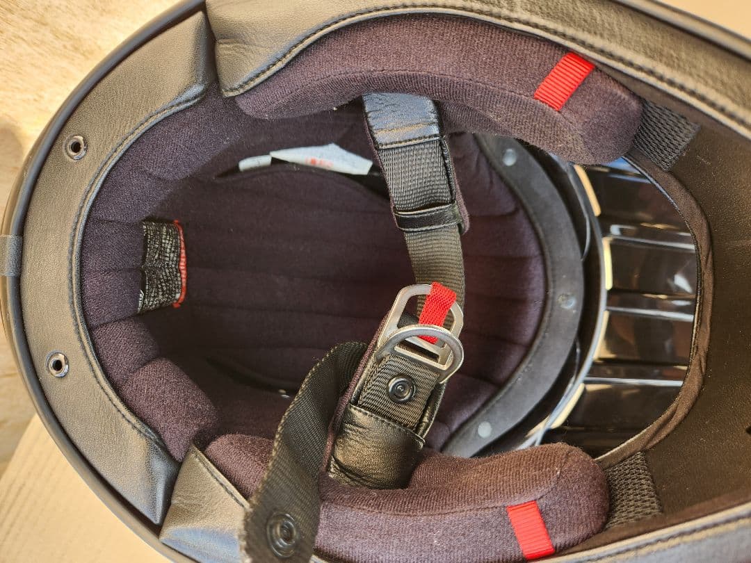 SHOEI 　ツヤありブラック　ex-zero バイザー付　Lサイズ