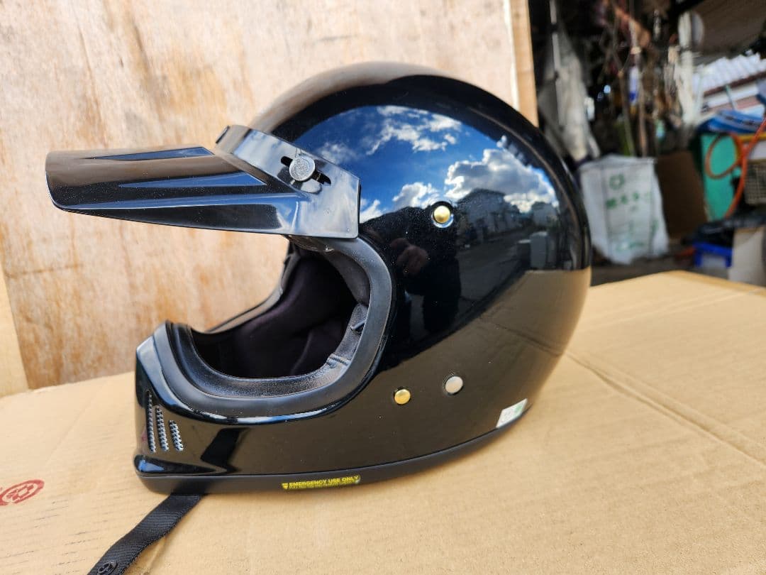 SHOEI 　ツヤありブラック　ex-zero バイザー付　Lサイズ