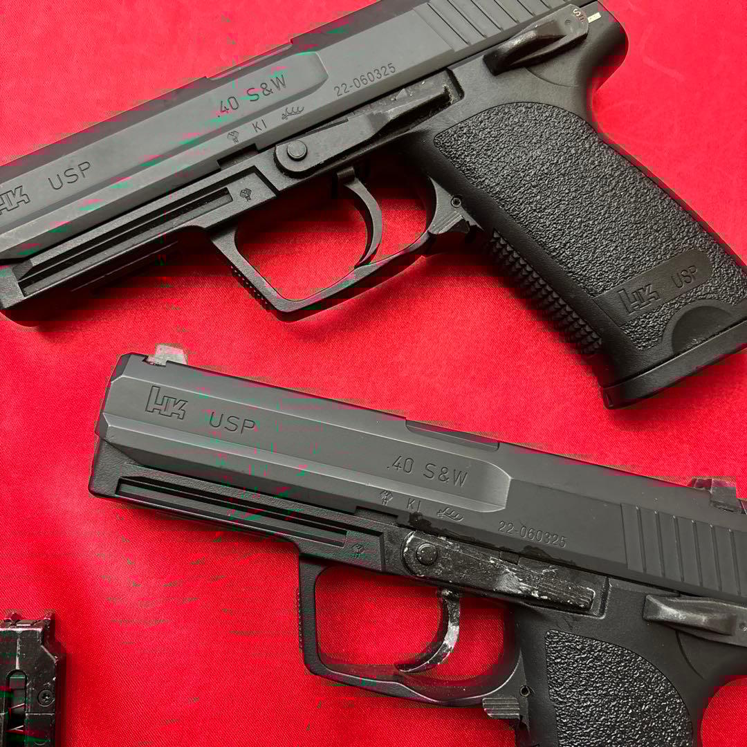 東京マルイ　電動ハンドガン　H&K USP 2丁セット　ジャンク
