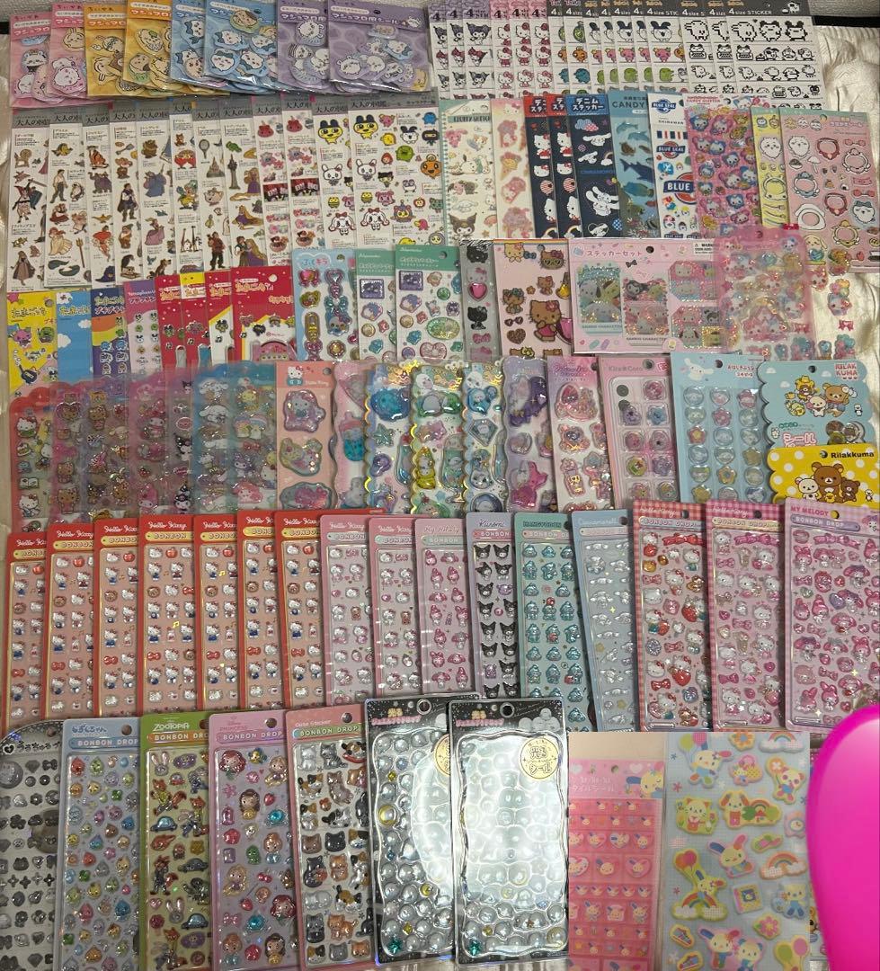 ボンボンドロップ まとめ売り ウォーターシール おはじきシール タイル