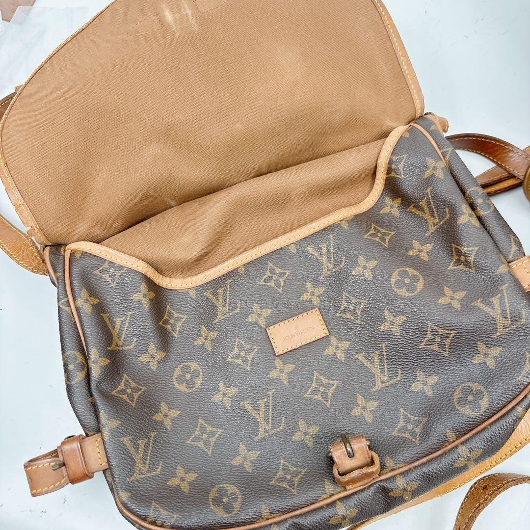 ルイヴィトン　モノグラム　ショルダーバッグ　ソミュール30 まとめ3点