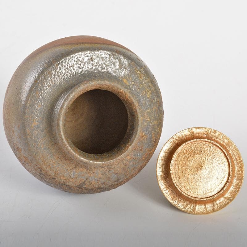 茶道具 備前焼 正告作 茶入 仕覆付 共箱 V R6742